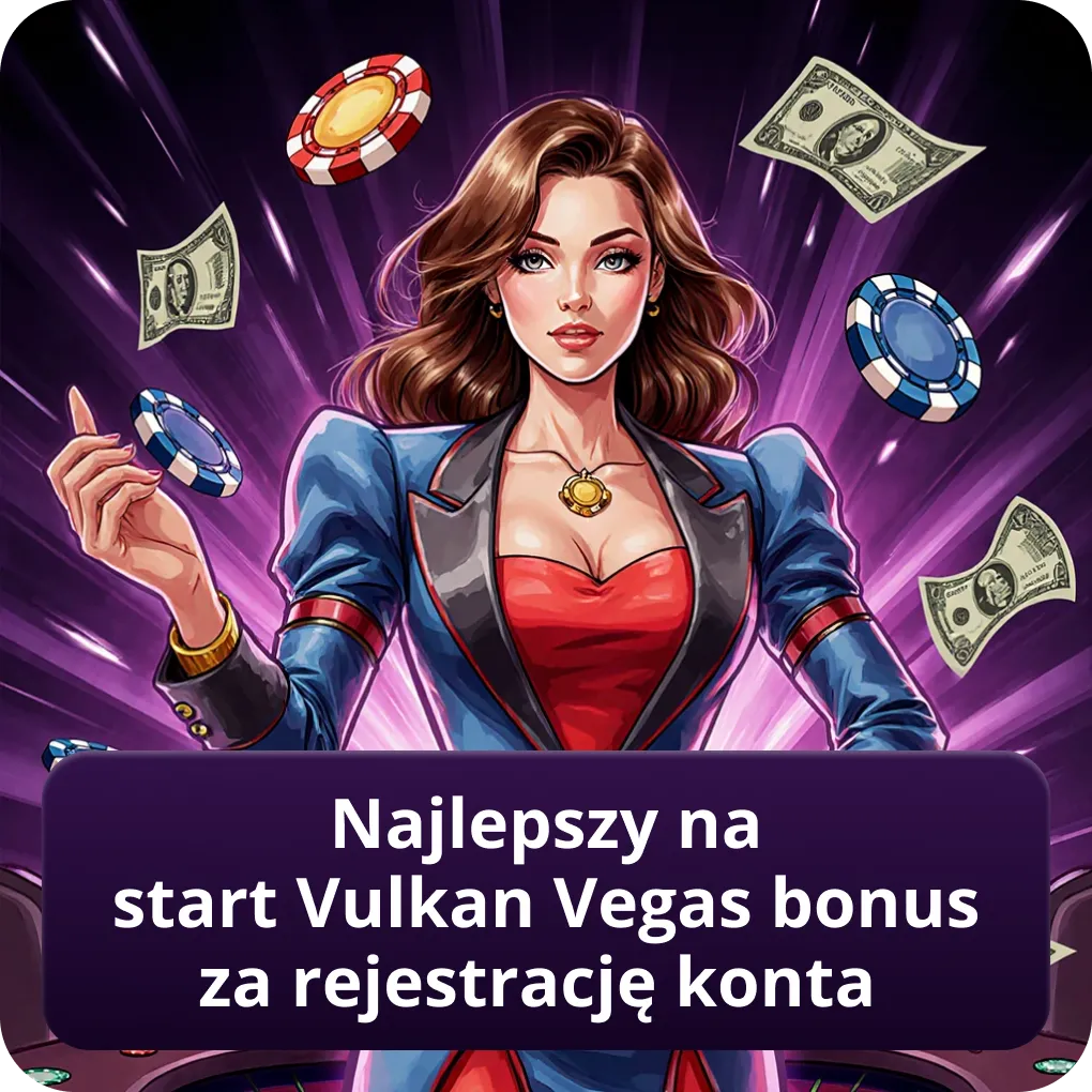 Najlepszy Vulkan Vegas bonus za rejestrację konta w Polsce