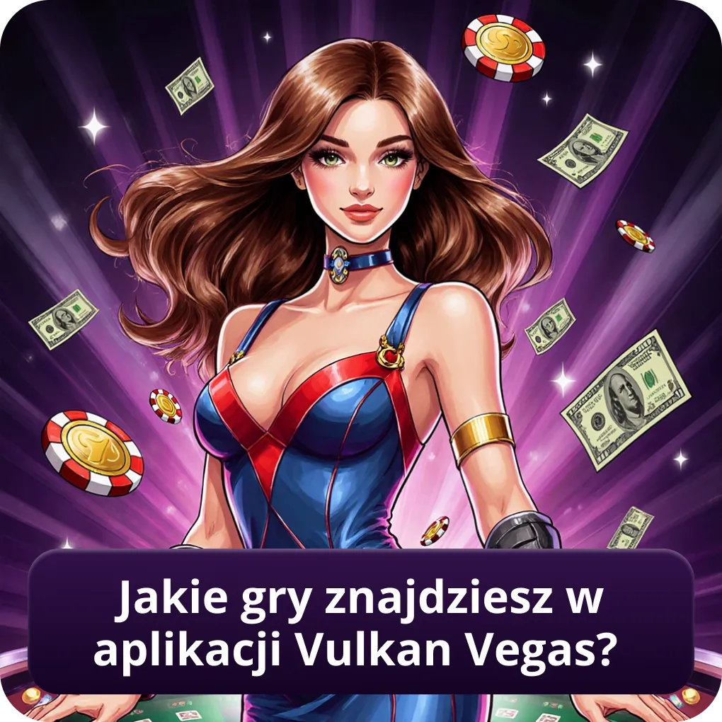 Jakie gry znajdziesz w aplikacji Vulkan Vegas?